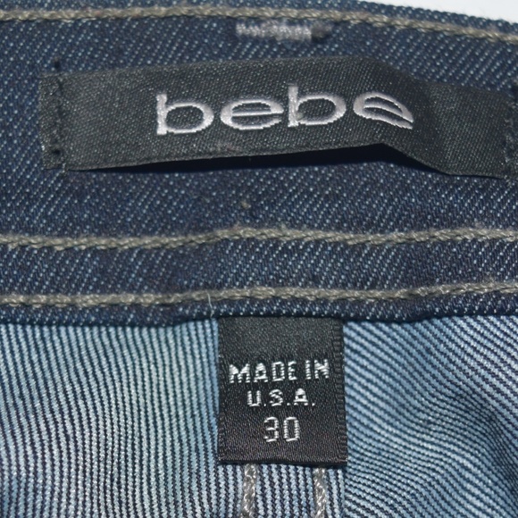 Women's BEBE Jeans Size 30 - Picture 5 of 5